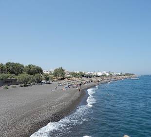 Strand in Kamari