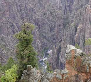 Blick in die Schlucht