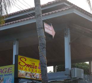 Weg zum Night Market, kleiner Pfeil