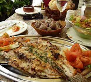 Essen in San Andres