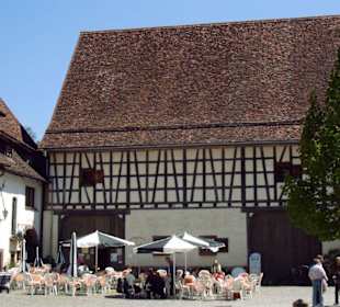 Schloßcafé im Innenhof