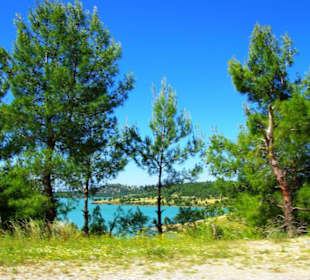 Green Canyon vom Staudamm nach Side