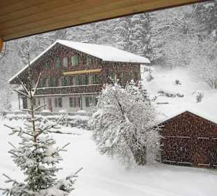 View from window in Hotel Bellevue