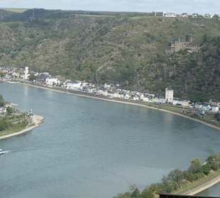 Die Burg Katz aus dem 14. Jahrhundert