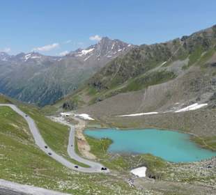 Der Weißsee an der Panoramastraße