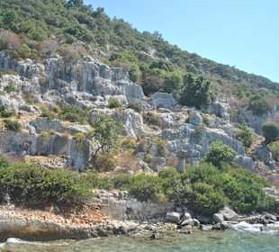 Kekova - die versunkene Stadt