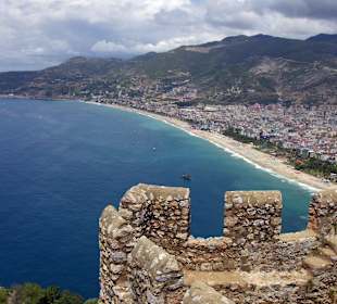 Blick zum Kleopatra Strand
