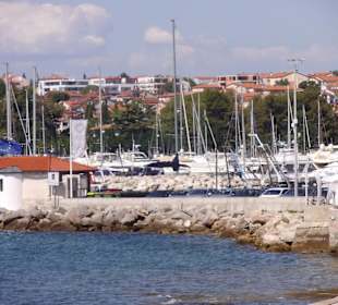 Blick auf d. Marina