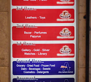 Hinweis zu den Etagen