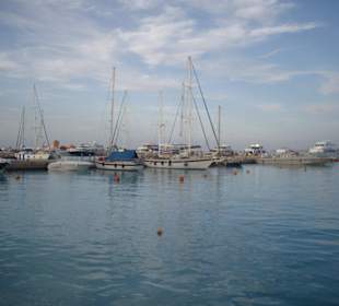 Blick auf die Marina