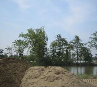 Landschaft zwischen Rach Gia und Saigon
