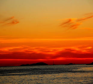 Abendrot in Ölüdeniz
