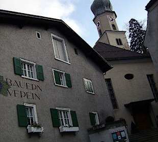 Майенфельд, центр