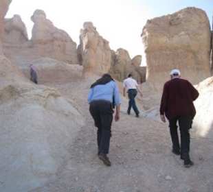 Steiler Aufstieg mit falschem Schuhwerk