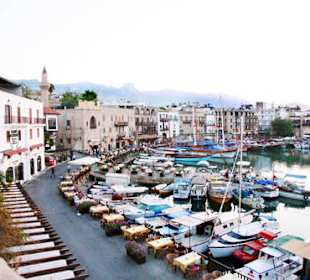 Kyrenia Harbour in North Cyprus