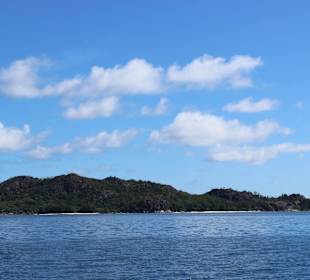 Blick auf die Insel Curieuse
