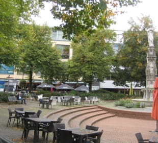 Schöner kleiner Marienplatz