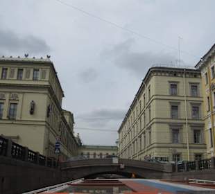 Unterwegs auf einem der vielen Kanäle