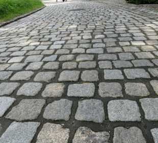 Mühsam mit Rollator