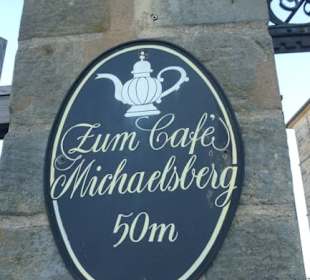 Auf dem Weg zum Garten und Café Michaelsberg