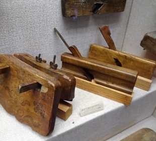 In den historischen Werkstätten des Museums