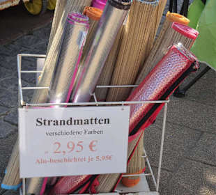 Strandzubehör in Sahlenburg am Wasser