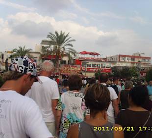 Weg zum Hafen