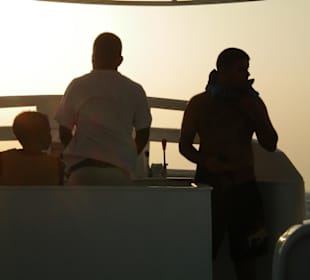 Sonnenuntergang nach Schnorchelausflug