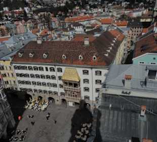 Aussicht vom Stadtturm Innsbruck