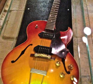 Gitarre des Kultgitarristen Alvin Lee 