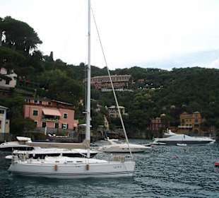 Ankunft in Portofino