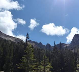 Toller Blick während dem Weg 