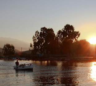 Abendstimmung am Hafen