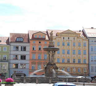 Der Rathausplatz in Moldau