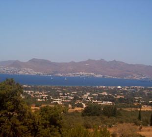 Blick von Asklipion nach Bodrum