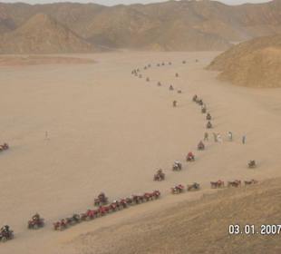 Quadfahren in der Wüste