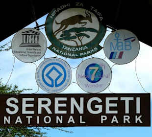 Das Gate zur Serengeti