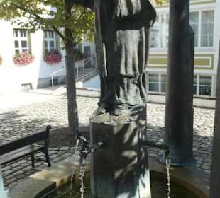 Bei einem Stadtbummel durch Bad Kötzting