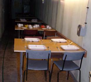 Damaliger Speiseraum