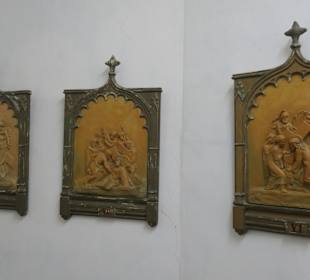 Kreuzweg in der Església de Santa María de Sineu