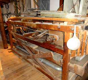 Rundgang durch die Mühle von Rönn