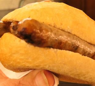 3 im Weckla vom Bratwursthäusle neben St. Sebald
