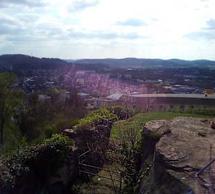 Burgruine Hohenburg in Homburg