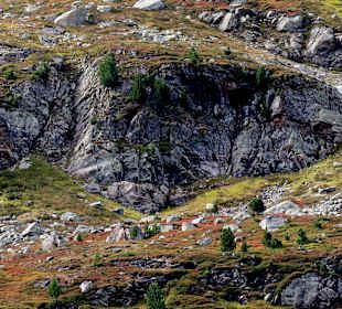 Farbige Natur am Pass