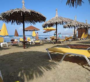 Strandabschnitt des Cafe Tropicana