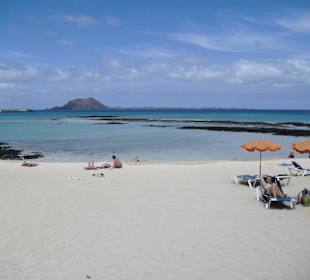 Sandstrand in Corralejo