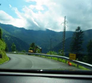 Ersten Schilder kommen