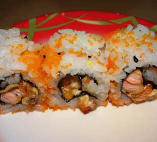 Sushi-Auswahl vom Förderband