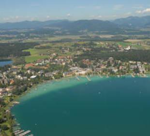 Flugaufnahme Klopeiner See