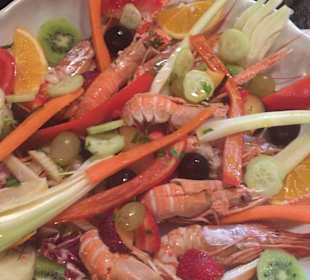 "Krustentierplatte" im Pierbacco für 35,-€. 